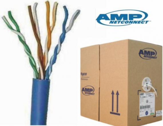 Cáp mạng AMP CommScope Cat 6 UTP thùng 305m 1427254-6 